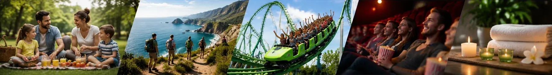 Activités CSE : famille, randonnée, parc d’attraction, cinéma et bien-être